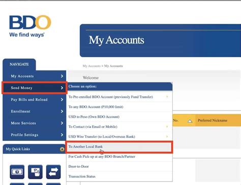 bank transfer gcash to bdo